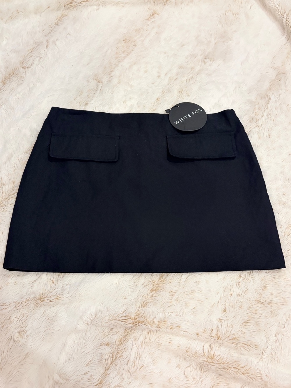 🖤 NWT White Fox So Lucky Low Rise Micro Mini Skirt Black Y2K Coquette Going Out